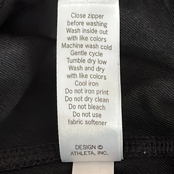 Athleta Work It Out Pants in Black Heather - Size Medium - Picture 8 of 8